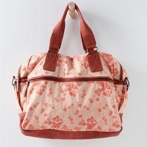 •Free People• On Holiday Weekender Bag